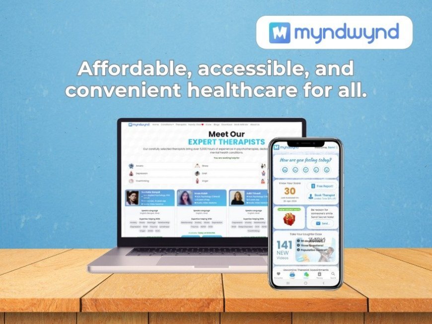 MyndWynd Launches AI-Powered Mental Health Care Platform to Fill Treatment Gap in India