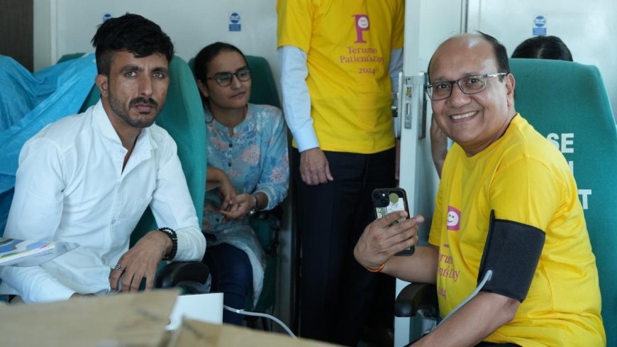 Terumo India organizes blood donation drive and free health check up, on occasion of Terumo Patient's Day 2024 in Gurugram