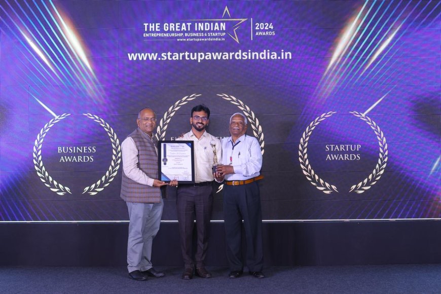 Jayasree Techno Solutions Honored at The Great Indian Entrepreneurship Awards 2024