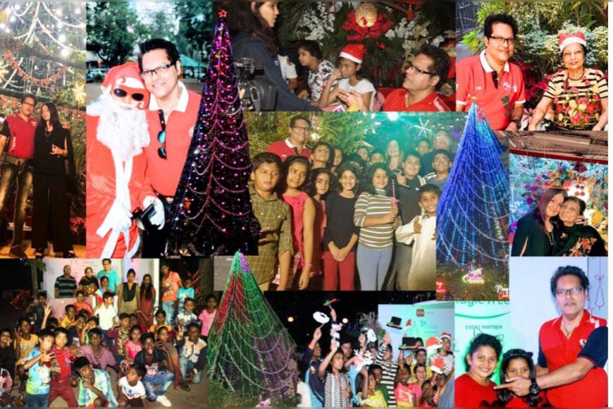 Saldhana’s Mumbai's Iconic Christmas Tree Lights Up the City, Spreading Joy and Unity in the Season of Giving