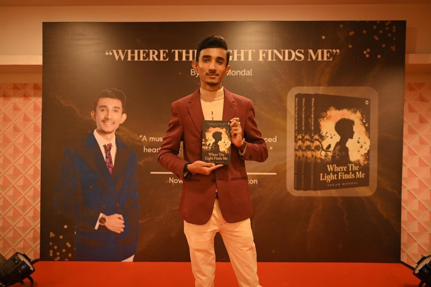 Sagar Mondal Shines Bright with Poetry Debut: Where the Light Finds Me