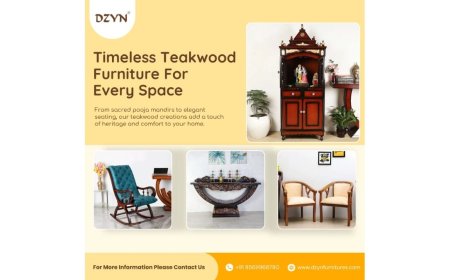 DZYN Furnitures – Preserving India’s Teakwood Craftsmanship