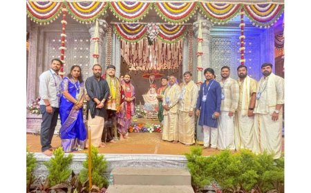 Mahalingeshwara Seva Trust Celebrates Maha Shivaratri, Blessing Devotees with Triveni Sangam Holy Water