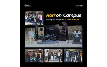 Oben Electric’s ‘Rorr On Campus’ Drives EV Adoption Amongst India’s Youth