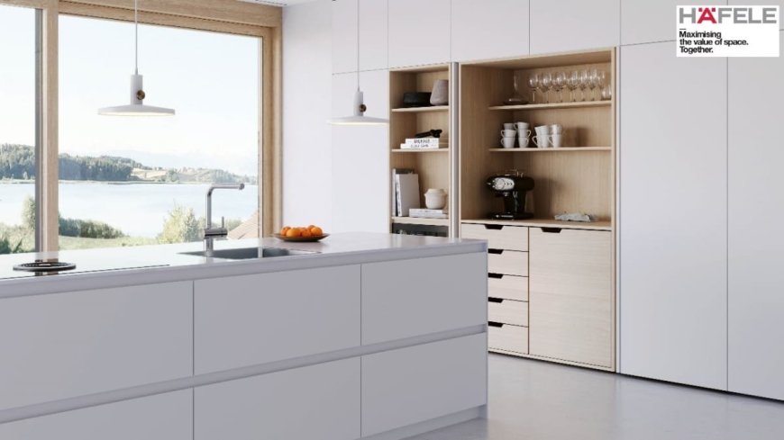 The New Generation of Home Storage and Island Solutions by Hafele