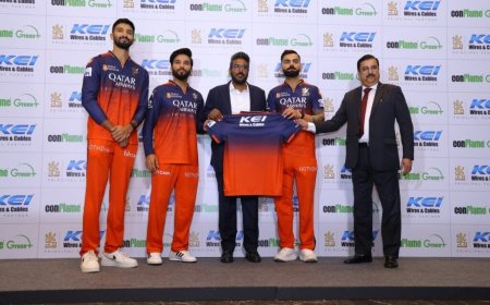 KEI Industries and RCB Unveil Green Jersey, Launch ConFlame Greenplus in Kolkata