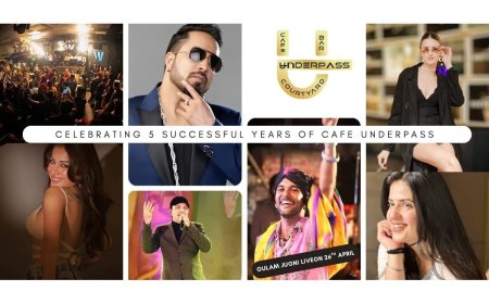 Celebrating 5 Years of Nightlife Excellence: Cafe Underpass Journey and Upcoming Gulam Jugni Live Concert
