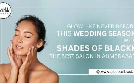 Glow Like Never Before This Wedding Season with Shades of Blackk – The Best Salon in Ahmedabad