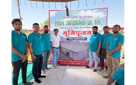 Rapid Organic Begins Work on New Agro Processing and Herbal Tea Plant in Sanchore, Rajasthan