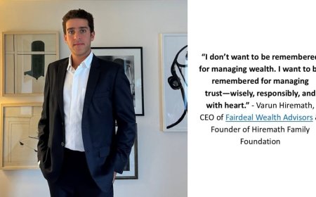 The Man Behind the Mission: Varun Hiremath’s Journey from Analyst to Purpose-Driven Wealth Mentor