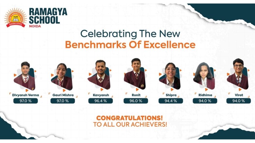 Ramagya School Achieves 100% CBSE Results: A Testament to Academic Excellence