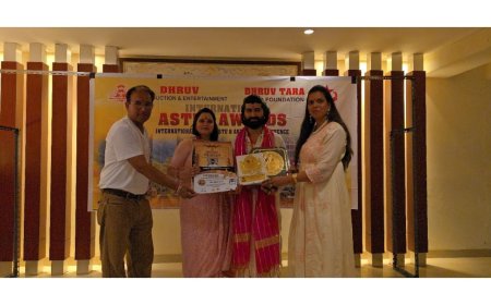 Acharya Kartikey Honored with ‘International Sanatan Dharma Jyotish Ratna Award’ at Global Astrology Summit in Indonesia