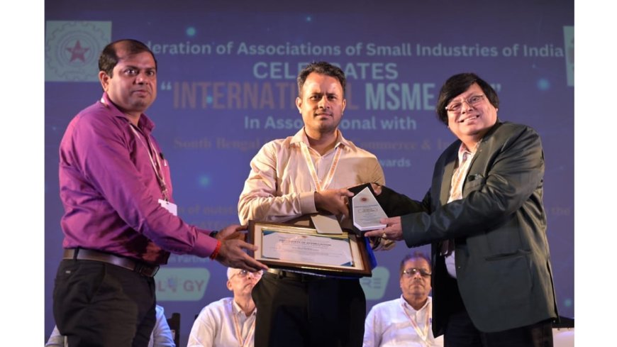 Unizo Technologies Wins MSME Excellence Award 2025 for Outstanding Performance in IT Services