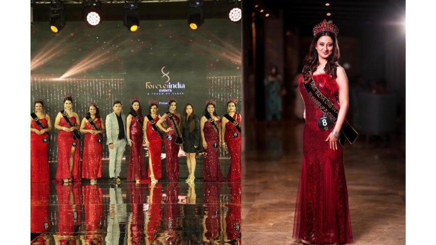 Meghana Venkatesh Crowned First Runner Up at Mrs India One in a Million 2025, Season 5