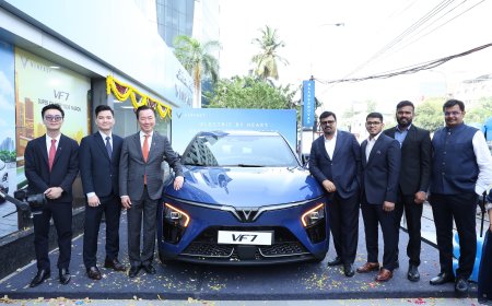VinFast Inaugurates its Biggest Showroom in India, Located in Chennai, Tamil Nadu