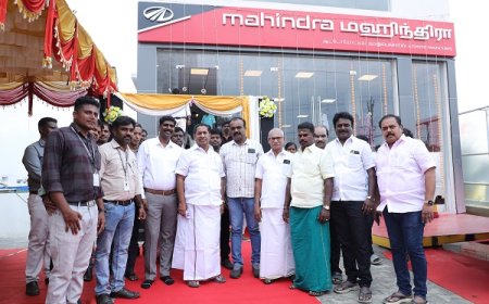 AMPL Group - Mahindra's Largest Dealer in India - Inaugurates New Commercial Vehicle Dealership in Madurai