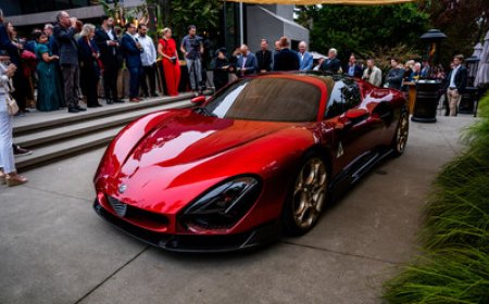 Alfa Romeo 33 Stradale Makes Thrilling North American Debut at 2025 Monterey Car Week