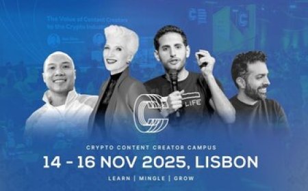 Lisbon Welcomes Global Icons to Crypto Content Creator Campus 2025: Nuseir Yassin, Dr. Maye Musk, and More to Lead the Stage