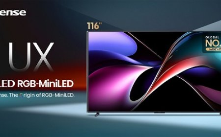 Hisense, the Origin of RGB-MiniLED, Unveils UX ULED Series in India