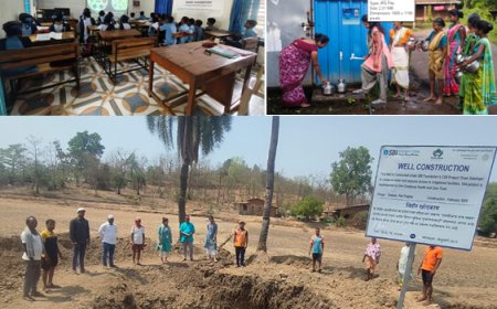 SBI Foundation and Shri Chaitanya Health & Care Trust Transform Rural Vikramgad,  Palghar Through Holistic Development and Water Conservation
