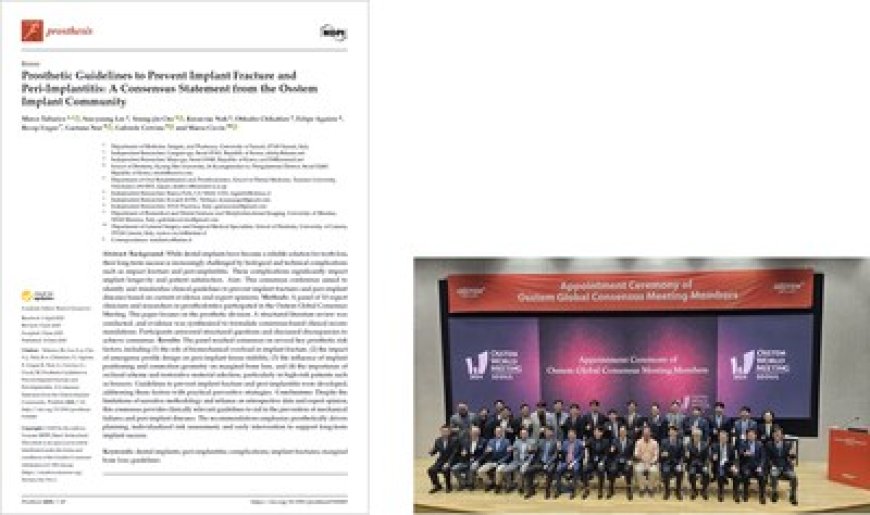 Guidelines for Osstem Implants, Implant Fracture and Peripheral Diseases are Presented