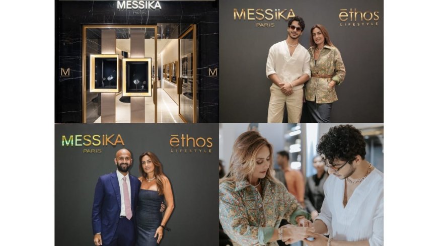 Messika Marks Its Debut In India With Founder Valérie Messika And Celebrity Ishaan Khatter