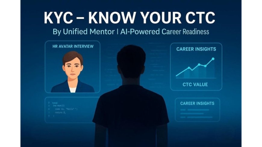Unified Mentor to Launch “KYC – Know Your CTC” on 25th August: India’s First AI-Based Career Readiness Platform