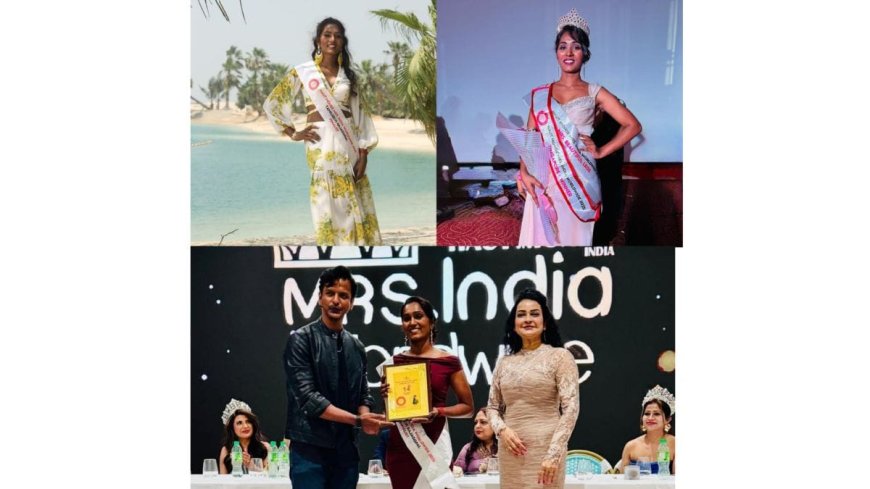 Tamilselvi Rajagopal: proudly won the titles of Mrs. Beautiful Legs and Singapore Winner (Zone) At Haut monde Mrs india worldwide 2025