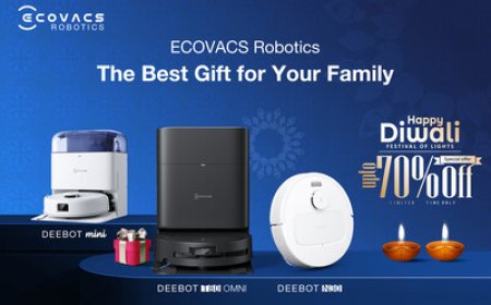 ECOVACS Robotics Launches Biggest-Ever Diwali Sale in India: Up to 70% Off Smart Cleaning Robots