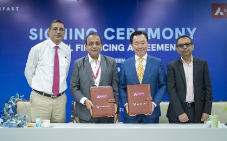 VinFast India Partners with Axis Bank to Deliver Comprehensive Ev Financing Solutions