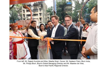 Blum Unveils New Solution Centre in Worli, Mumbai: A New World of Modular Furniture Design for Quality Living