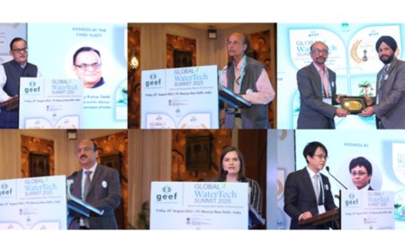 The GEEF hosts Global WaterTech Summit & Awards 2025 in ITC Maurya, New Delhi, India