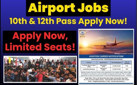 Bhartiya Aviation Services Launches Mega Recruitment Drive: 7,150 Vacancies Across Indian Airports