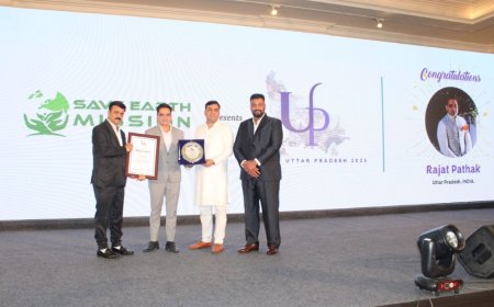 “Shri Rajat Pathak Named Icon of Uttar Pradesh 2025 – The Visionary Entrepreneur Who Transformed Kashi’s Legacy into Global Inspiration”