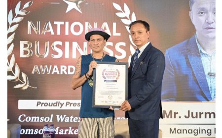 Mr. Jurmi Nago Honored with Most Promising Brand Of The Year