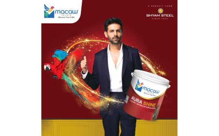 Shyam Steel Launches Macaw Paints with Bollywood’s Heartthrob Kartik Aaryan as Brand Ambassador