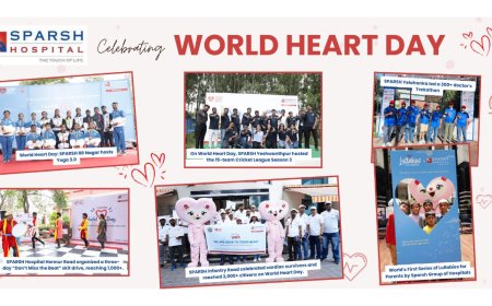 Community, Doctors, and Patients Join Hands as SPARSH Hospitals Leads the Beat for Heart Health