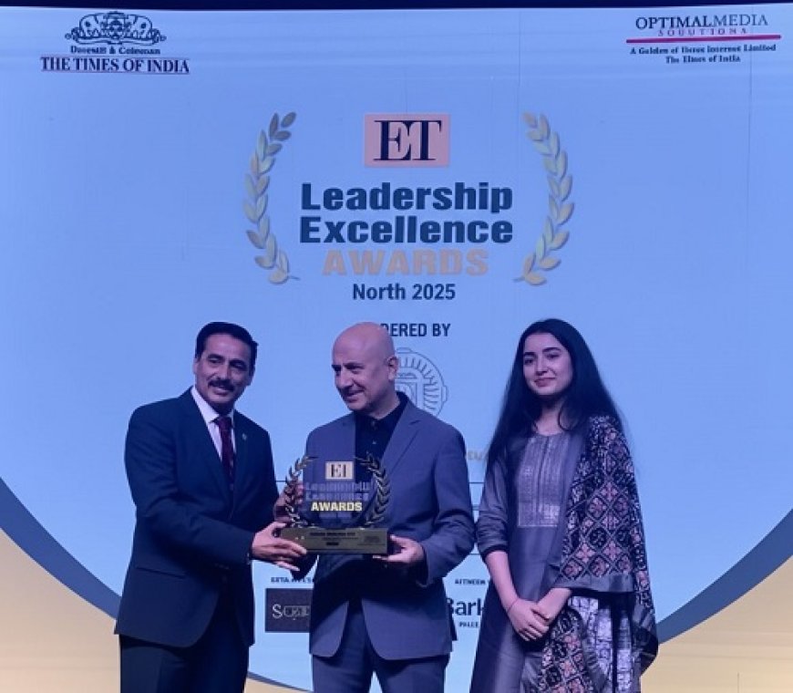 From Indian Forest Services Officer to Education Reformer State Project Director, Samagra Shiksha, Rajesh Sharma honoured with ET Leadership Excellence Award