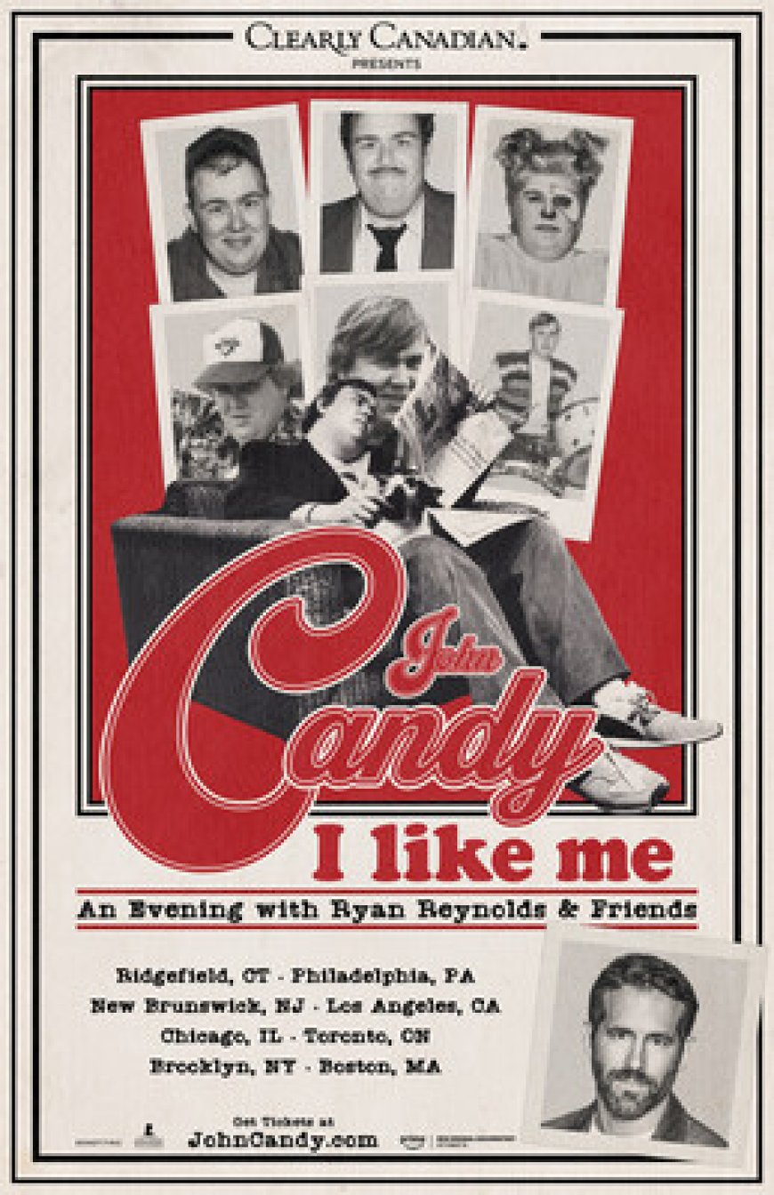 Ryan Reynolds Announces National Tour Celebrating John Candy with Special Screenings of John Candy: I Like Me and Live Conversations