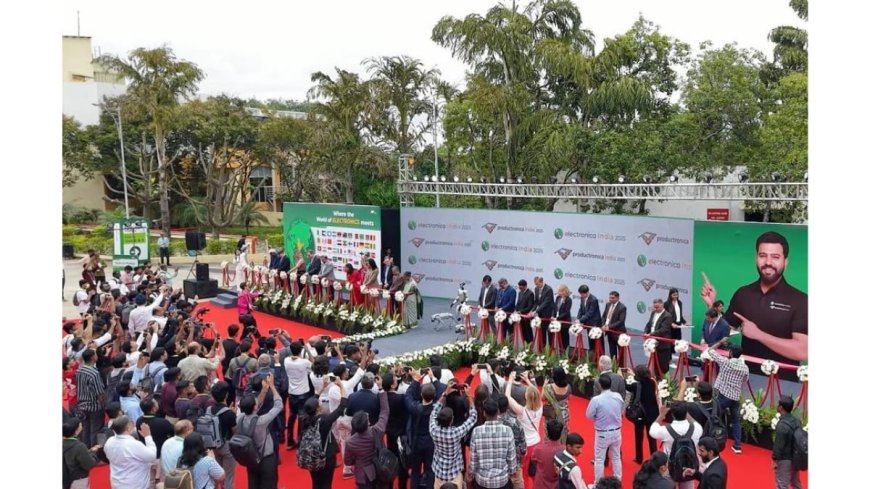 India’s Powerplay in Electronics Commands Global Attention at electronica India and productronica India 2025