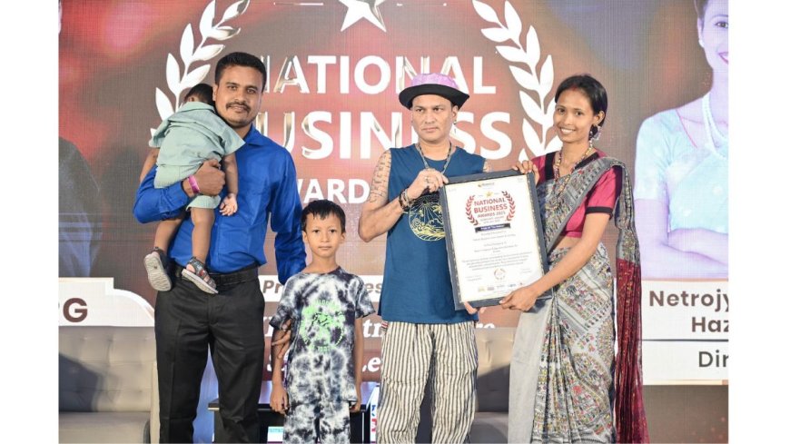 Netrojyoti Gogoi Hazarika Honored with Best Computer Education Institute In Assam