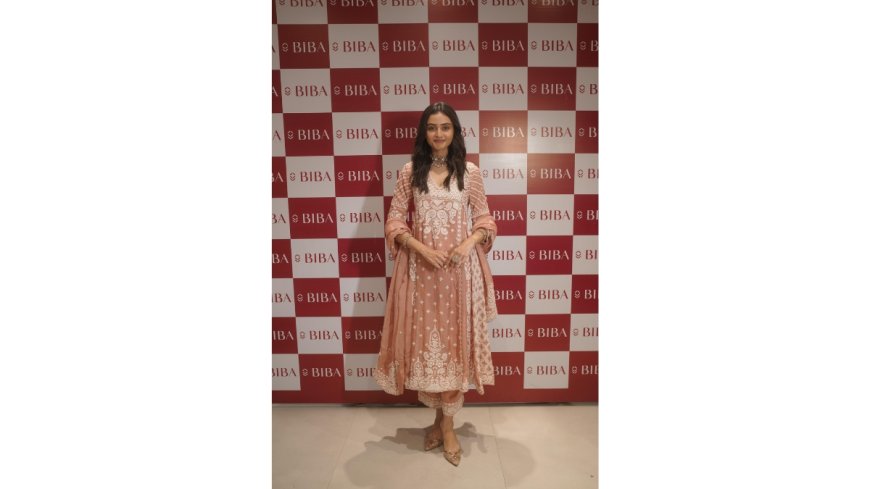 BIBA Unveils its Festive Collection with Janki Bodiwala at Nexus Ahmedabad One Mall