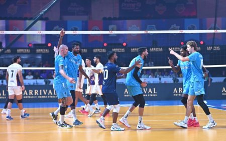 PVL 2025, Season 4, Match 29: Goa Guardians Pull Off Spectacular 3–2 Comeback Against Delhi Toofans