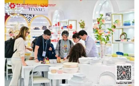 138th Canton Fair Showcases Resilience of China’s Craft Ceramics and Glassware Industry
