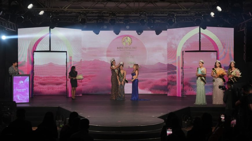 Ankita Sinha Crowned Mrs. India Galaxy – A Journey of Resilience and Purpose