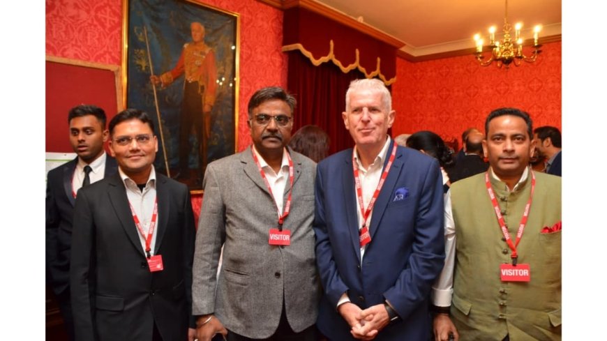 Lords Mark Industries, first Indian medical diagnostics company to be honoured in the House of Lords, Westminister, London