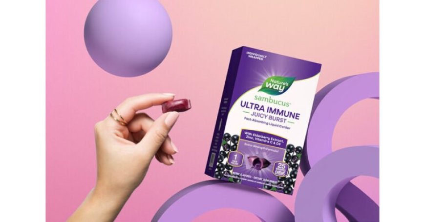 Nature’s Way Introduces Sambucus Ultra Immune Juicy Burst, a First-of-its-Kind Immune Support Supplement*