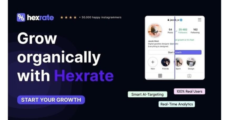 Best Instagram Growth Tool in 2025-2026: Hexrate