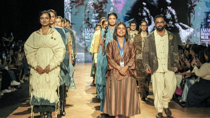 NIF Global Showcases Emerging Fashion Voices at Lakmé Fashion Week x FDCI in New Delhi