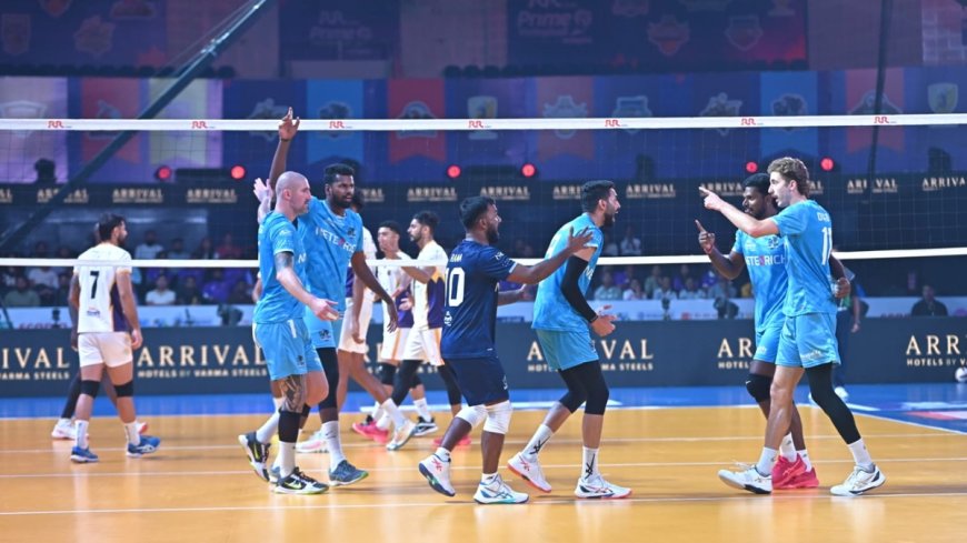 PVL 2025, Season 4, Match 29: Goa Guardians Pull Off Spectacular 3–2 Comeback Against Delhi Toofans